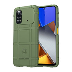 Funda Silicona Ultrafina Goma 360 Grados Carcasa J01S para Xiaomi Poco M4 Pro 4G Verde