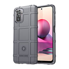 Funda Silicona Ultrafina Goma 360 Grados Carcasa J01S para Xiaomi Poco M5S Gris