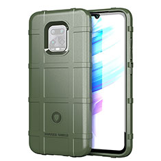 Funda Silicona Ultrafina Goma 360 Grados Carcasa J01S para Xiaomi Redmi 10X 5G Verde