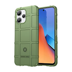 Funda Silicona Ultrafina Goma 360 Grados Carcasa J01S para Xiaomi Redmi 12 4G Verde