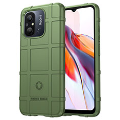 Funda Silicona Ultrafina Goma 360 Grados Carcasa J01S para Xiaomi Redmi 12C 4G Verde