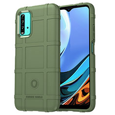 Funda Silicona Ultrafina Goma 360 Grados Carcasa J01S para Xiaomi Redmi 9 Power Verde