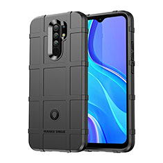 Funda Silicona Ultrafina Goma 360 Grados Carcasa J01S para Xiaomi Redmi 9 Prime India Negro