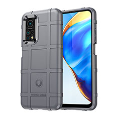 Funda Silicona Ultrafina Goma 360 Grados Carcasa J01S para Xiaomi Redmi K30S 5G Gris