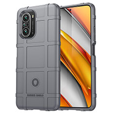 Funda Silicona Ultrafina Goma 360 Grados Carcasa J01S para Xiaomi Redmi K40 5G Gris