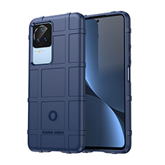 Funda Silicona Ultrafina Goma 360 Grados Carcasa J01S para Xiaomi Redmi K50 5G Azul