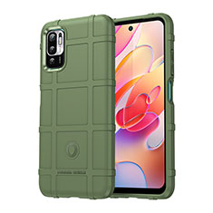 Funda Silicona Ultrafina Goma 360 Grados Carcasa J01S para Xiaomi Redmi Note 11 SE 5G Verde