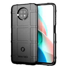 Funda Silicona Ultrafina Goma 360 Grados Carcasa J01S para Xiaomi Redmi Note 9 5G Negro