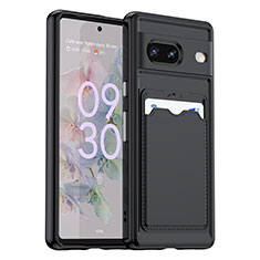 Funda Silicona Ultrafina Goma 360 Grados Carcasa J02S para Google Pixel 7 5G Negro