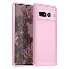 Funda Silicona Ultrafina Goma 360 Grados Carcasa J02S para Google Pixel 7 Pro 5G Rosa