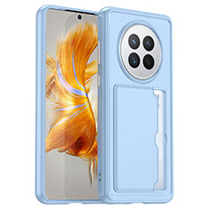 Funda Silicona Ultrafina Goma 360 Grados Carcasa J02S para Huawei Mate 50E Azul