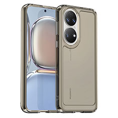 Funda Silicona Ultrafina Goma 360 Grados Carcasa J02S para Huawei P50 Gris