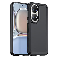 Funda Silicona Ultrafina Goma 360 Grados Carcasa J02S para Huawei P50 Negro