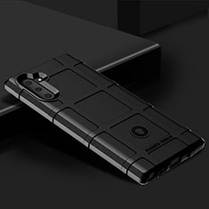Funda Silicona Ultrafina Goma 360 Grados Carcasa J02S para Samsung Galaxy Note 10 5G Negro