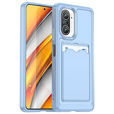 Funda Silicona Ultrafina Goma 360 Grados Carcasa J02S para Xiaomi Mi 11i 5G Azul