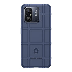 Funda Silicona Ultrafina Goma 360 Grados Carcasa J02S para Xiaomi Poco C55 Azul