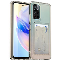 Funda Silicona Ultrafina Goma 360 Grados Carcasa J02S para Xiaomi Poco M4 Pro 5G Gris