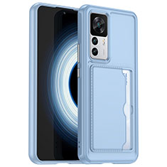 Funda Silicona Ultrafina Goma 360 Grados Carcasa J02S para Xiaomi Redmi K50 Ultra 5G Azul