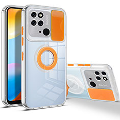Funda Silicona Ultrafina Goma 360 Grados Carcasa MJ1 para Xiaomi Redmi 10C 4G Naranja