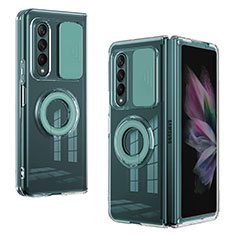 Funda Silicona Ultrafina Goma 360 Grados Carcasa MJ2 para Samsung Galaxy Z Fold3 5G Menta Verde