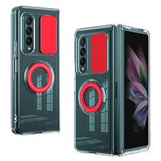 Funda Silicona Ultrafina Goma 360 Grados Carcasa MJ2 para Samsung Galaxy Z Fold3 5G Rojo
