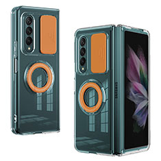 Funda Silicona Ultrafina Goma 360 Grados Carcasa MJ2 para Samsung Galaxy Z Fold4 5G Naranja