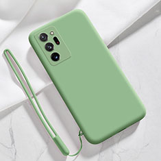 Funda Silicona Ultrafina Goma 360 Grados Carcasa N03 para Samsung Galaxy Note 20 Ultra 5G Menta Verde