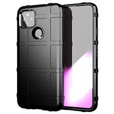 Funda Silicona Ultrafina Goma 360 Grados Carcasa para Google Pixel 4a 5G Negro