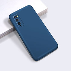 Funda Silicona Ultrafina Goma 360 Grados Carcasa para Huawei Enjoy 20 Pro 5G Azul