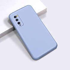 Funda Silicona Ultrafina Goma 360 Grados Carcasa para Huawei Enjoy Z 5G Azul Cielo