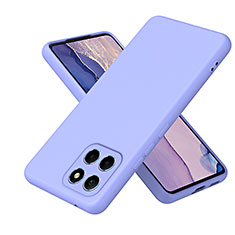 Funda Silicona Ultrafina Goma 360 Grados Carcasa para Huawei Honor 70 Lite 5G Purpura Claro