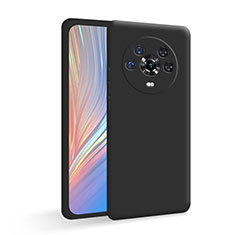 Funda Silicona Ultrafina Goma 360 Grados Carcasa para Huawei Honor Magic4 5G Negro