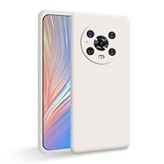 Funda Silicona Ultrafina Goma 360 Grados Carcasa para Huawei Honor Magic4 Pro 5G Blanco