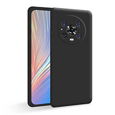 Funda Silicona Ultrafina Goma 360 Grados Carcasa para Huawei Honor Magic4 Pro 5G Negro