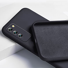 Funda Silicona Ultrafina Goma 360 Grados Carcasa para Huawei Honor X10 5G Negro