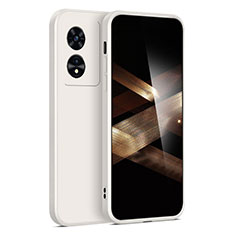 Funda Silicona Ultrafina Goma 360 Grados Carcasa para Huawei Honor X5 Plus Blanco