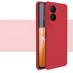 Funda Silicona Ultrafina Goma 360 Grados Carcasa para Huawei Honor X50i 5G Rojo