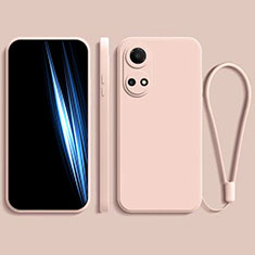 Funda Silicona Ultrafina Goma 360 Grados Carcasa para Huawei Honor X7 Rosa