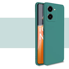 Funda Silicona Ultrafina Goma 360 Grados Carcasa para Huawei Honor X7a Verde