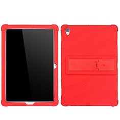 Funda Silicona Ultrafina Goma 360 Grados Carcasa para Huawei MediaPad M6 10.8 Rojo