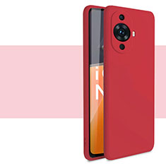 Funda Silicona Ultrafina Goma 360 Grados Carcasa para Huawei Nova 11 Rojo