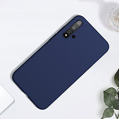 Funda Silicona Ultrafina Goma 360 Grados Carcasa para Huawei Nova 5 Azul