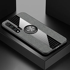 Funda Silicona Ultrafina Goma 360 Grados Carcasa para Huawei Nova 6 5G Gris