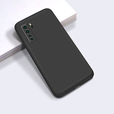 Funda Silicona Ultrafina Goma 360 Grados Carcasa para Huawei Nova 7 SE 5G Negro