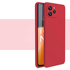 Funda Silicona Ultrafina Goma 360 Grados Carcasa para Huawei Nova Y61 Rojo