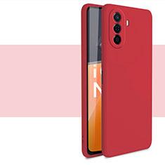 Funda Silicona Ultrafina Goma 360 Grados Carcasa para Huawei Nova Y70 Plus Rojo