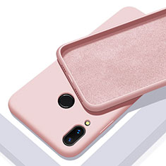 Funda Silicona Ultrafina Goma 360 Grados Carcasa para Huawei P Smart+ Plus Oro Rosa