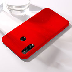 Funda Silicona Ultrafina Goma 360 Grados Carcasa para Huawei P30 Lite XL Rojo