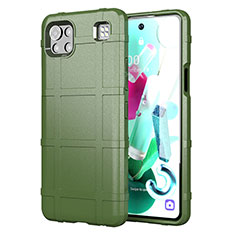 Funda Silicona Ultrafina Goma 360 Grados Carcasa para LG K92 5G Verde