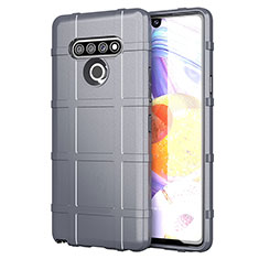 Funda Silicona Ultrafina Goma 360 Grados Carcasa para LG Stylo 6 Gris